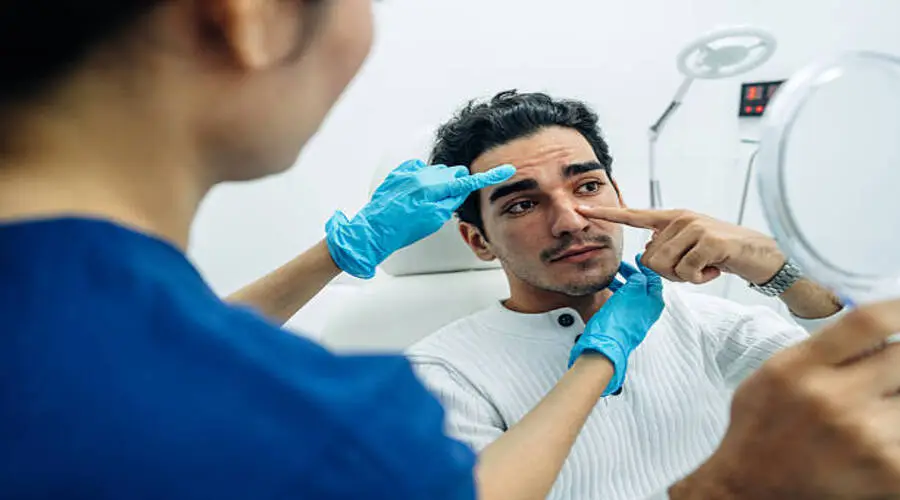 طريقة وضع لصقات الأنف بعد التجميل