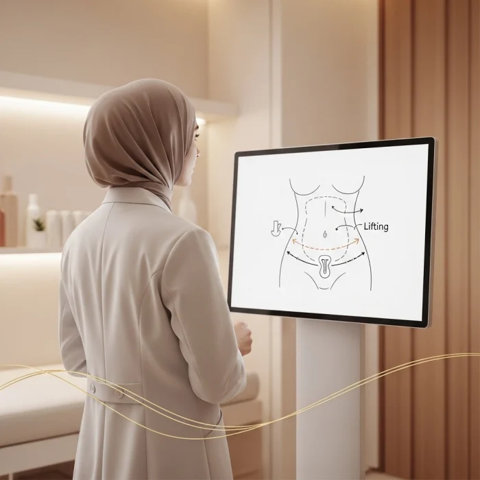 شد وشفط البطن